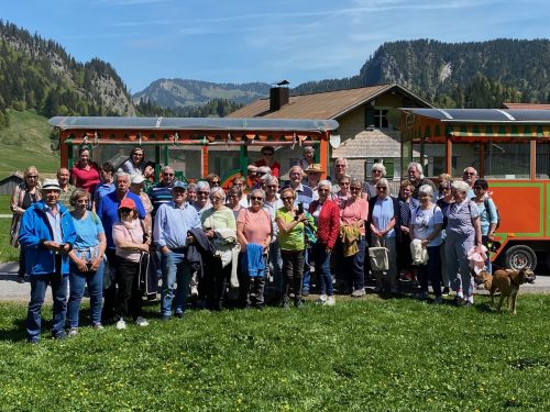 Die Bregenzer Senioren machten einen Ausflug nach Schönenbach.  SB Bregenz