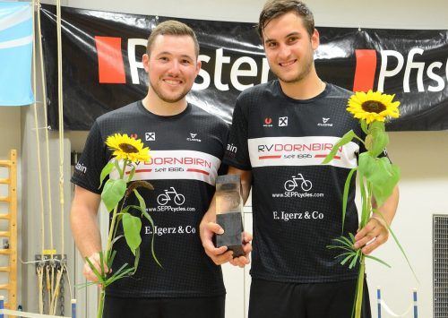 Die frischgebackenen Europameister Patrick Schnetzer und Stefan Feurstein möchten ihren Erfolgslauf am Samstag fortsetzen. cth
