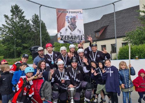 Die Hohenemser Steinböcke bewiesen ihr Können auf Inline-Skates. mima