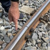 Gleisknicke durch die Hitze