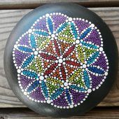Dot Mandala fürJugendliche und Erwachsene