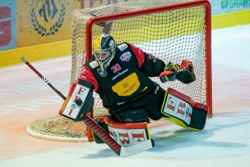 Die Schlüsselposition des Torhüters besetzt Feldkirch wie zu VEU-Tagen mit Alex Caffi. ds