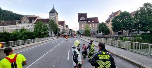 Die Übung für den Ernstfall dauerte bis in die Abendstunden an.  Tay(3)