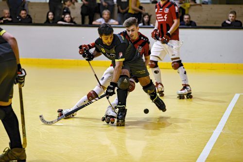 Duell zwischen Alberto Gomes del Torno und Kilian Laritz. Steurer