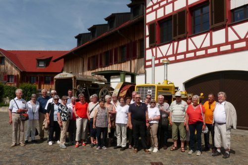 Ein Teil der Ausflugsgruppe des Seniorenbundes Götzis. M. Berg
