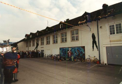 Eröffnung des Vismut an der Schlachthausstraße 11.