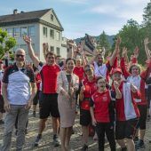 Auftakt mit Fackellauf