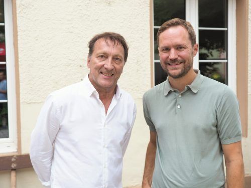 Gabriel Ramsauer (Russmedia) und Clemens Sagmeister.