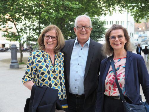 Gabriela Pircher, Michael Simma und Renate Bauer-Bonaccorso.