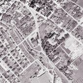 Mit der Kirche ums Dorf. Das 1950er-Jahre-Luftbild-Quiz