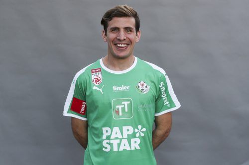 Ignacio Jauregui soll dem FC Dornbirn Stabilität im Mittelfeld geben. gepa