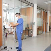 Noch immer Maske und 3G-Nachweis in den Spitälern