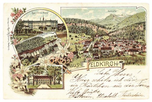 In der Schattenburg wird eine Auswahl seltener Ansichtskarten präsentiert. museum