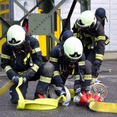 Vorbildliche Übung in Schruns