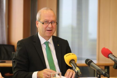 Jürgen Kessler ist seit April 2016 stellvertretender Vorstandsvorsitzender der RLB Vorarlberg. Heuer feiert er sein 30-jähriges Jubiläum als Mitarbeiter der Bank.   vn