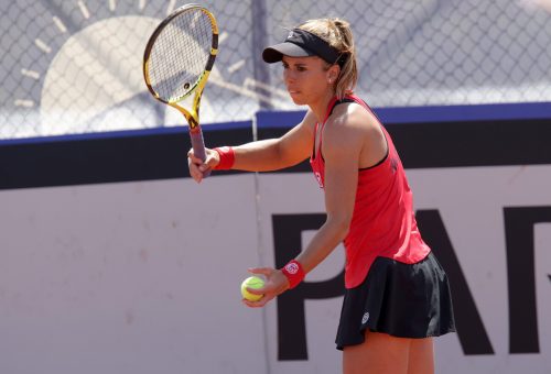 Julia Grabher gab sich im Burgenland keine Blöße und steht im Halbfinale. gepa