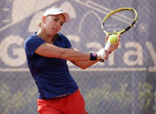 Julia Grabher kämpfte beim Sandplatzturnier in Valencia mit Anastasia Potapova die Nummer fünf des Turniers nieder. gepa