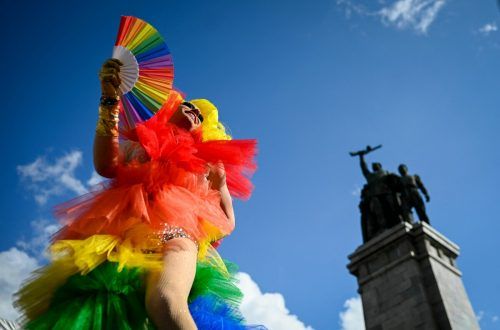 Juni ist Pride Month mit vielen Veranstaltungen für die Gleichberechtigung der LGBTIQ-Community auch in Sofia, Bulgarien. AFP