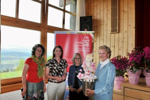 Margit Fäßler, Hedwig Vögel, Annemarie Vögel und Kitty Hertnagel. kpv sulzberg/2