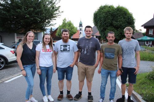 Maria Vögel, Lisa Böhler, Michael Feurstein, Mathias Böhler, Mario Gmeiner und Marcel Böhler. nam/2