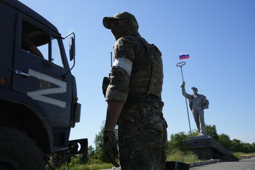 Mariupol liegt bereits in den Händen der russischen Invasoren. AP