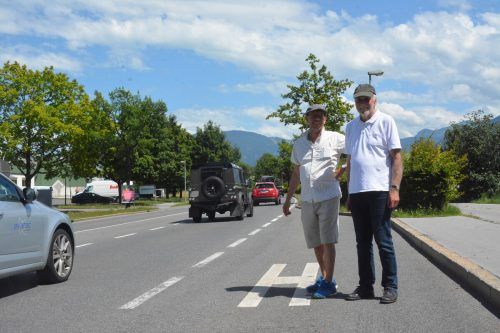 Markus Hämmerle (links) und Manfred Hagen (rechts) suchen nach Lösungen für den öffentlichen Verkehr. bvs (2)