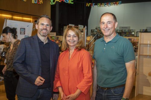 Markus Wertl (Russmedia), Edith Lampert-Deuring und Dietmar Haller (VVV).