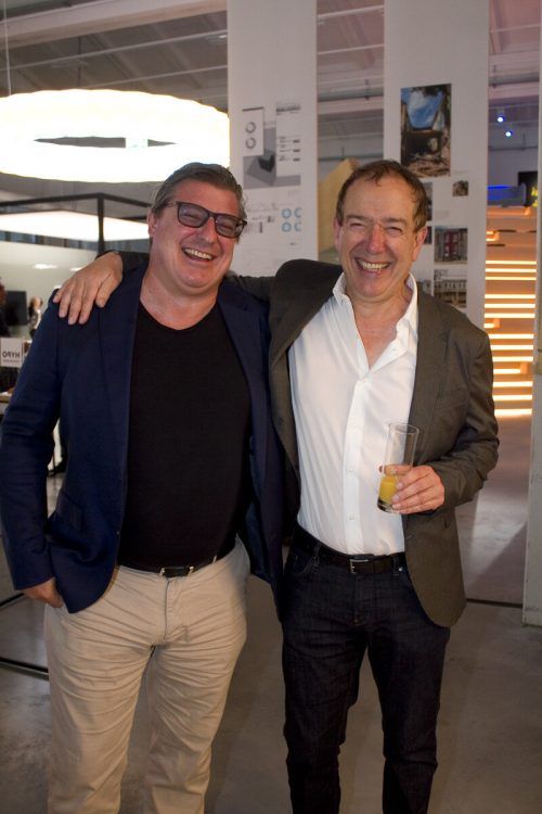 Martin Spiegel und Wolfgang Huber hatten ihren Spaß.