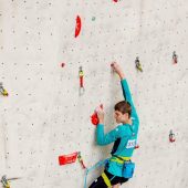 Matthäus Kathan mit ÖM-Gold im Vorstieg