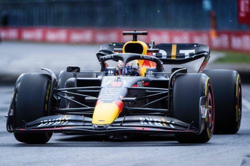 Max Verstappen eröffnete das Grand-Prix-Wochenende in Montreal mit einer Bestzeit. apa