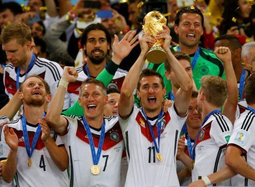 Miroslav Klose krönte 2014 mit dem Gewinn der Weltmeisterschaft in Brasilien seine Karriere als Spieler. apa