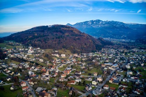Die Gemeinde Koblach wächst stetig. Das bringt Herausforderungen mit sich. VN/Stiplovsek