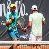 Oswald/Verdugo nach Marathonpartie in Wimbledon weiter