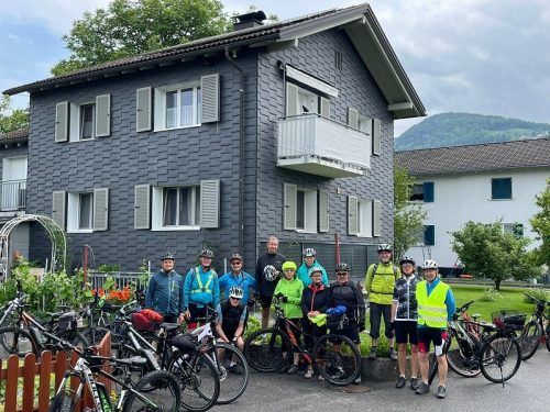 PVÖ-Radtour von Rankweil nach Dornbirn und retour. PVö Vorarlberg