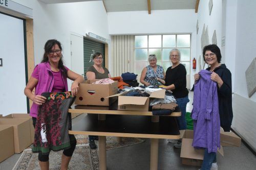 Sabine Meinhart, Doris Hämmerle, Sigrid Tiefenbacher-Alge, Helga Kräutler und Manuela Hagen (v.l.). bvs (3)
