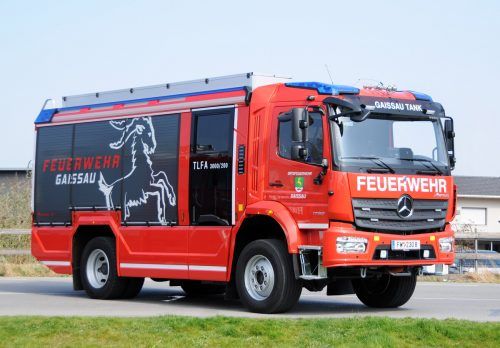 Segnung des neues Tanklöschfahrzeugs der Feuerwehr Gaißau am Samstag um 18 Uhr. ajk