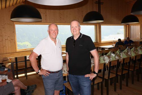 Sepp Gröchenig und Urs Seitz waren ebenso mit dabei.