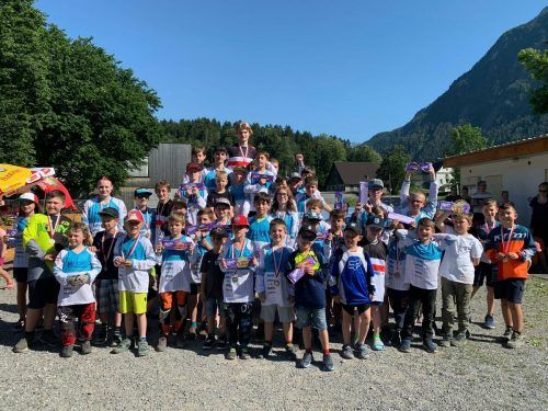 Starkes Teilnehmerfeld bei den BMX-Landesmeisterschaften. BMX-Club Sparkasse Bludenz