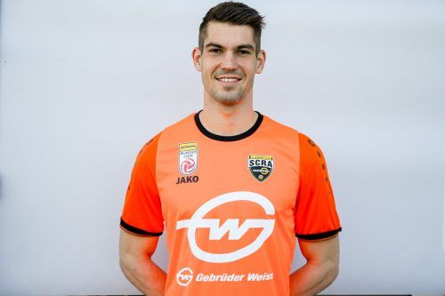Tormann Armin Gremsl bleibt bis Sommer 2023 beim SCR Altach. gepa
