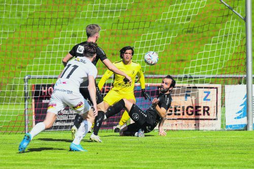 Trotz der Hitze lieferten Egg und Dornbirn ein Torspektakel ab. SERRA