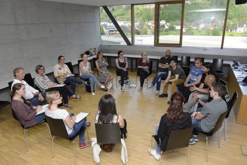 Bei der langen Nacht der Partizipation wird über Bürgerbeteiligung gesprochen.  STD