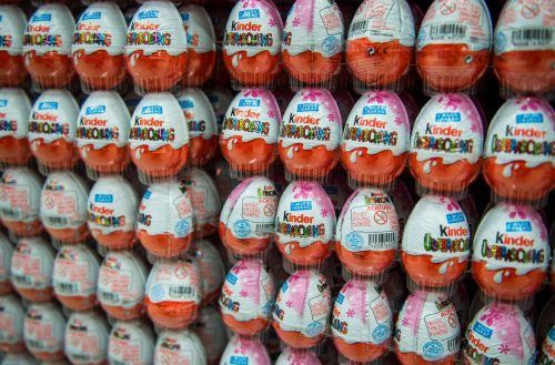 Vor Ostern 2022 musste Ferrero einen Teil seiner Überraschungseier zurückrufen.  AFP