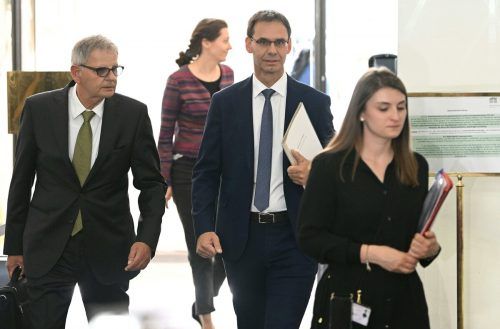 Vorarlbergs Landeshauptmann Markus Wallner (ÖVP) wurde am Mittwoch im ÖVP-Korruptions-U-Ausschusses in Wien befragt.