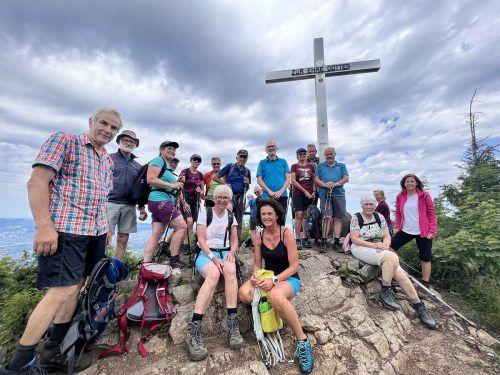 Wunderbare Bergtour zum Hausberg von Dornbirn, zur Staufenspitze.  seniorenbund