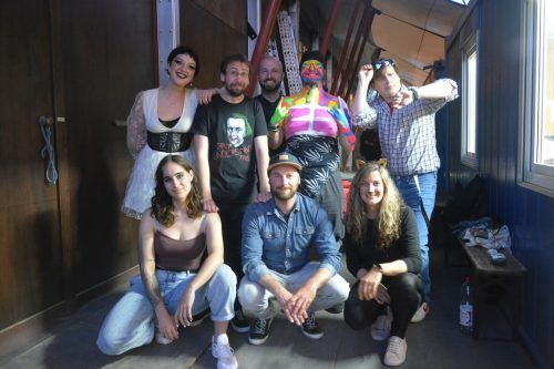 Zum ersten Mal fand im Freudenhaus ein Poetry Slam statt. Junge Künstler aus Österreich, Deutschland und der Schweiz begeisterten das Publikum. bvs (4)