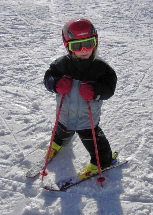 Zum Skisport kam Linda Hiller schon im Kindesalter.