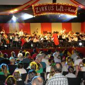 Jugendkapelle begeisterte mit ihrem Zirkus