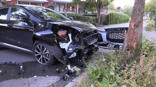 Am Fahrzeug der Lenkerin entstand beim Aufprall gegen den Baum erheblicher Sachschaden.  m. shourot