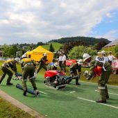 Es wird nass und laut in Göfis