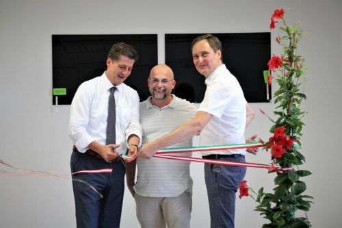 CEO Thomas Lorünser bei der Eröffnung.